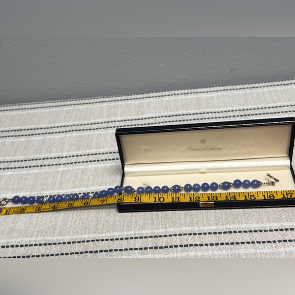 Brooks Brothers NWT Blue/Purple Stone Necklace Style #41711 - Picture 6 of 7